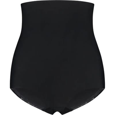 Bye Bra Corrigerende hoge Slip, Slips Met Hoge Taille, Sterk Corrigerende Slip, Shapewear Voor Dames, Shapewear Buik, Zwart, S