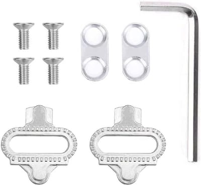 Allecto Plus - Pedalen Studs Set voor MTB SPD Pedalen | Noppen Fietsaccessoires | Vergrendelingsplaat | 1 paar