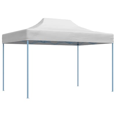 vidaXL - Partytent - inklapbaar - 280x410x315 - cm - staal - wit
