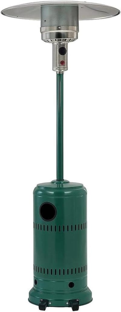 Terrasheaters - Buitenverwarming - Comfortabele Avonden - Krachtige Warmtestraling - 88 x 84 x 55 cm - Zilverkleurig