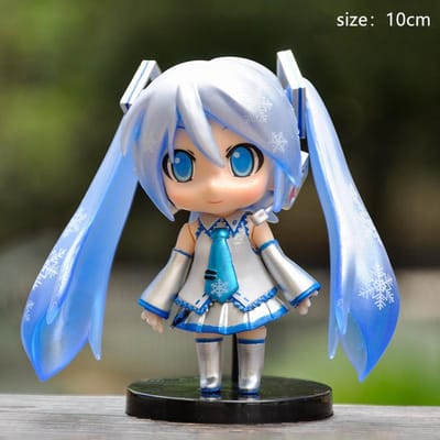 Vente chaude Dernière Figurine Anime Hatsune Miku Sakura Rose position assise Figurine d'Action en PVC Modèle Jouet Décoration collection Cadeaux