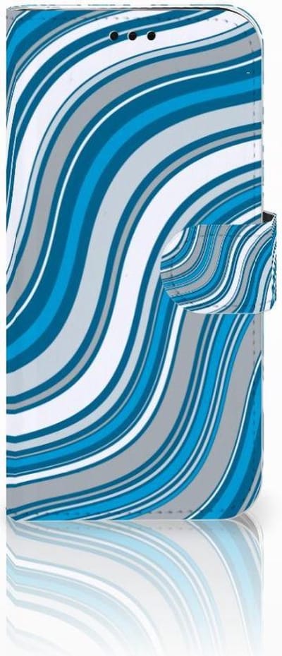 Samsung Galaxy J5 2017 Telefoon Hoesje Waves Blue