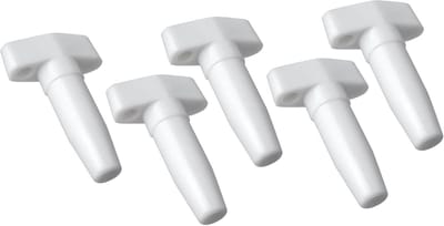 Ventieldopjes Set - Luchtbed Onderdelen - Lucht Dicht Houden - Voorkomt Luchtlekkage - 38 mm Lengte - Wit
