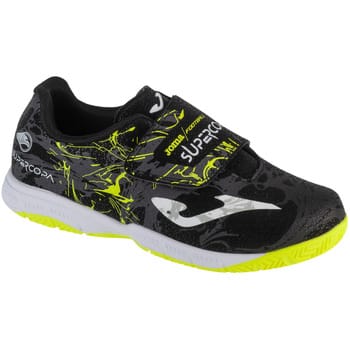 Joma Super Copa Jr 24 SCJW IN, voor een jongen, Zwart, Indoorschoenen, maat: 27