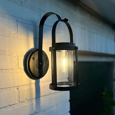 Solar wandlamp buiten 'Venice' - Filament lamp - IP44 - 15 lumen - Warm wit licht (2700K) - Tuinverlichting op zonne-energie