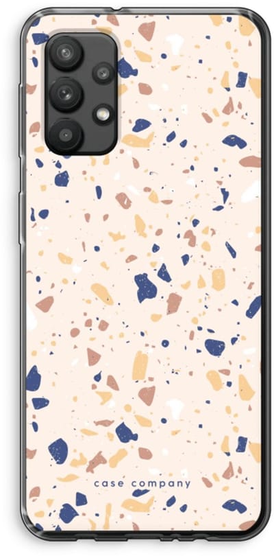 Case Company® - Hoesje geschikt voor Samsung Galaxy A32 4G hoesje - Terrazzo N°23 - Soft Cover Telefoonhoesje - Bescherming aan alle Kanten en Schermrand