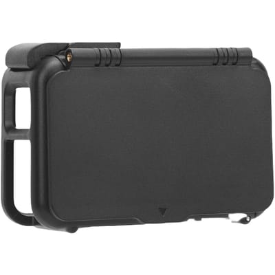 Beschermend frame voor camera, schaal, geschikt voor Action 5Pro, 2-in-1 ontwerp, schokbestendig, zonnekap voor camera, skelet black