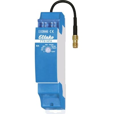 Eltako FTS14FA Drukcontactinterface Draadloos DIN-rails Bereik max. (in het vrije veld) 30 m