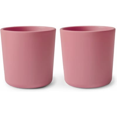 Mushie bekers dusty rose