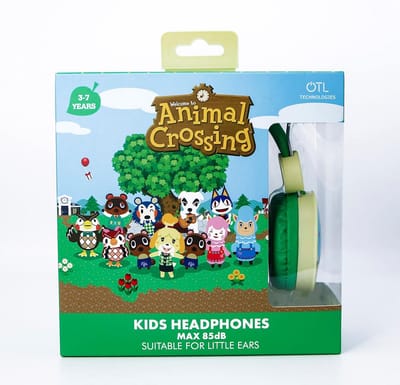 Kindervriendelijke Koptelefoon met Kabel en Volumebegrenzer - Dieren Oortjes