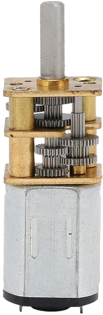 Reductiemotor - DC motor - Robotica projecten - Hoge koppel - 6V 10RPM - Metaal