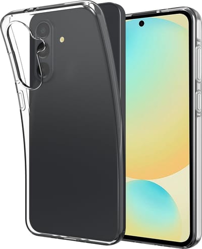 Cazy hoesje geschikt voor Samsung Galaxy A26 Hoesje Siliconen - Flexibele 100% GRS Case - Transparant
