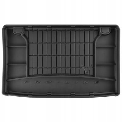 FROGUM PROLINE Kofferbakmat - Geschikt voor RENAULT CLIO III Hatchback (2005-2012) - 5-deurs - TPE Rubber - Zwart