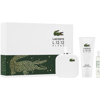 Lacoste L.12.12 Witte Etui 3 Stuks 3 pz