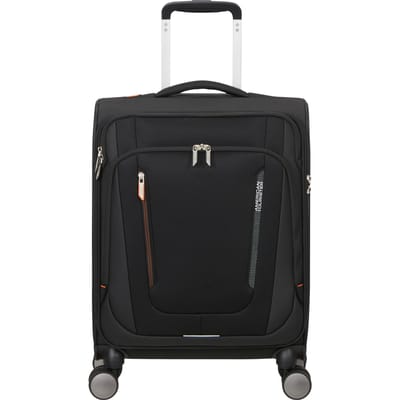 American Tourister Koffer - Wanderlite handbagage 4 wielen (spinner) 55x40x20cm Tsa slot - Black - 44 l