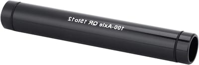 Adapter voor Fietswielen 15mm naar 12mm Thru Axle voor Mountainbikes en Racefietsen - Zwart, 12 cm
