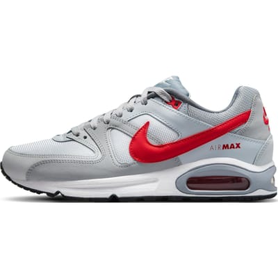 Nike Air Max Command Blanc Rouge Université Baskets Homme Pure-Platinum 629993-106 40
