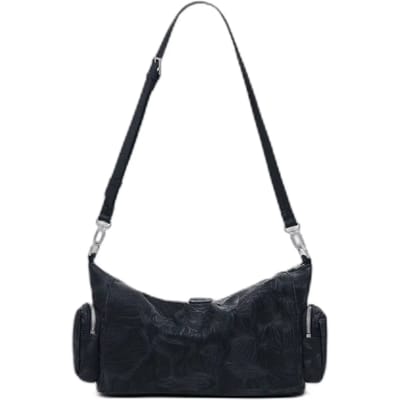 Desigual schoudertas handtas Moonstone Banaba Hand Bag Black zwart