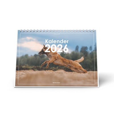 Huurdies - Bureaukalender 2026 - Mechelse Herder