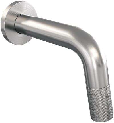 Brauer Brushed Carving inbouw fonteinkraan inkortbaar RVS geborsteld PVD