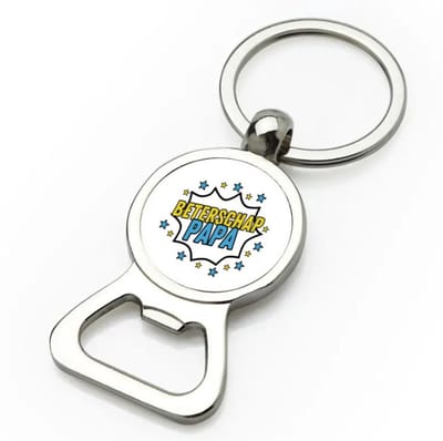 Akyol - beterschap papa flesopener - Beterschap - een papa die ziek is of iets gebroken heeft - cadeau voor zieke vader - ziek - koorts - snel beter worden - cadeau - beterschap cadeau - kado - gift - geschenk - 9 bij 3 cm