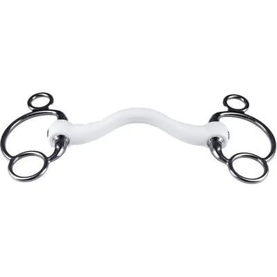Mors pessoa voor paard met canon Trust Inno Sense Eggbutt Port Medium 15