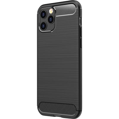 Mocaa iPhone 12 Pro Max Hoesje Schokbestendig Slank Zwart