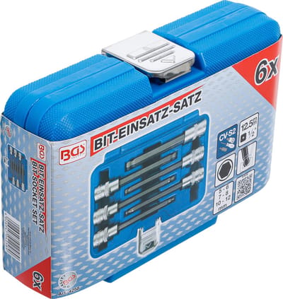 BGS Dopsleutelbitset 1/2 INBUS met kogelkop 5 - 12 mm 6 delig