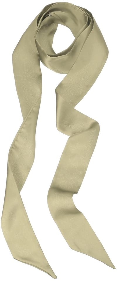 Dailygoods - PATIKIL Stijlvolle Lint Sjaal, Effen Kleur Skinny Sjaal Pure Lange Halsdoek Zijden Stropdas Riemen Sjerp Haar Sjaals Hoofdband Lint Tie voor Vrouwen