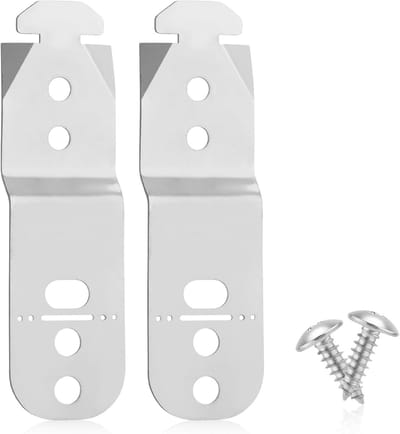 Stainless Steel Onderbouw Afwasmachine Bevestigingsbeugels - 2 Stuks voor Diverse Merken, Geschikt voor Bosch, Thermador en Kenmore