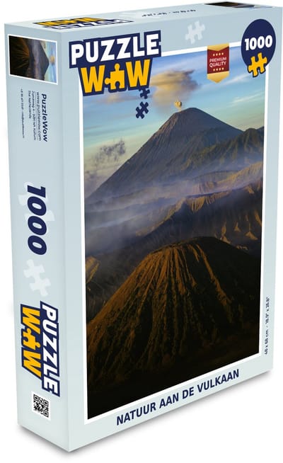 Puzzel Natuur aan de vulkaan - Legpuzzel - Puzzel 1000 stukjes volwassenen
