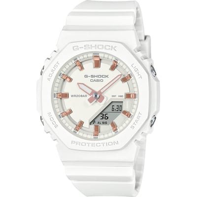 Casio G-Shock GMA-P2100M-7AER Horloge - Kunststof - Wit - Ø 40 mm