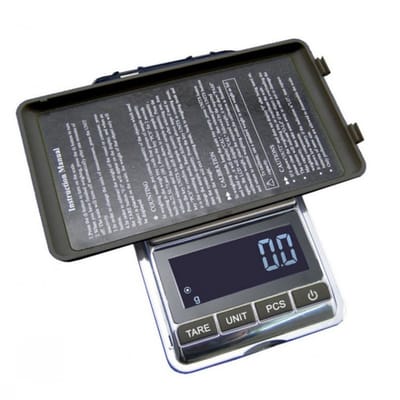GELLDG Digitale weegschaal - Mini precisie elektronische digitale weegschaal - Geschikt voor precisie sieradenweegschalen, nauwkeurig wegen van kleine artikelen - 200 g/0,01 g
