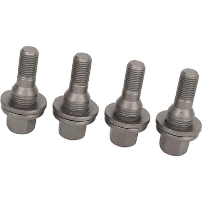 4 Stuks 17mm Zeskant Wielbouten 003549817 Bandmoeren Studs Vervanging voor Peugeot 206 207 208 308 407 1007