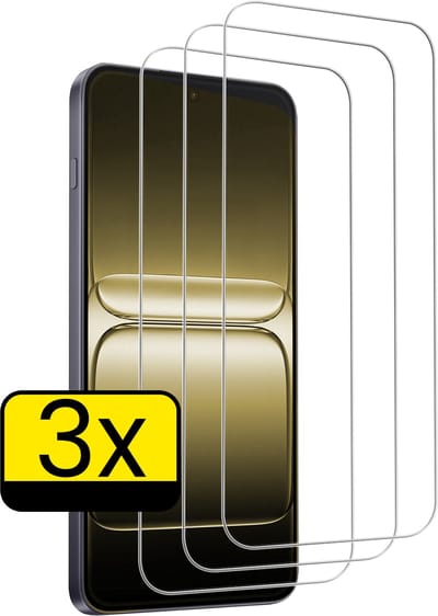 Screenprotector - Geschikt voor OnePlus Nord 5 - 3 Stuks - Extra Sterk - Beschermglas - Gehard Glas - Tempered Glass - Screen Protector