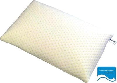 Melody - Latex - Hoofdkussen - Comfortkussen - Wit - Soft- 14cm