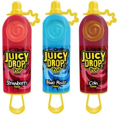 Juicy Drop Pop Lollipops - 12x26g
