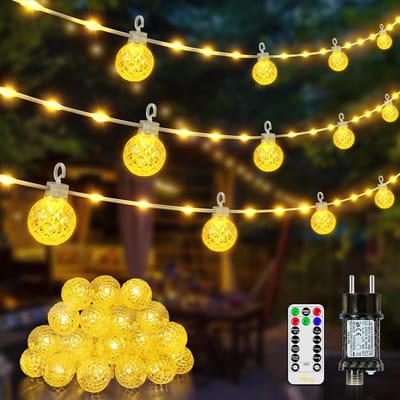 Lichtsnoer Buiten - Decoratieve Verlichting - Tuin Decoratie - 60 LED Lampjes - 10 Meter
