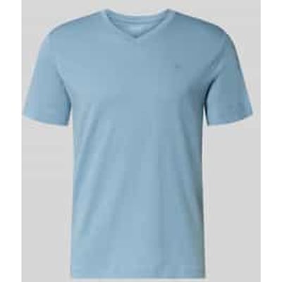 Regular fit T-shirt van puur katoen