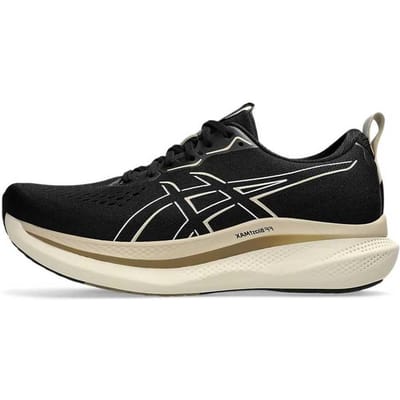 ASICS GlideRide Max Zwart Havermout Heren Sneakers 1011B891-001 42 black