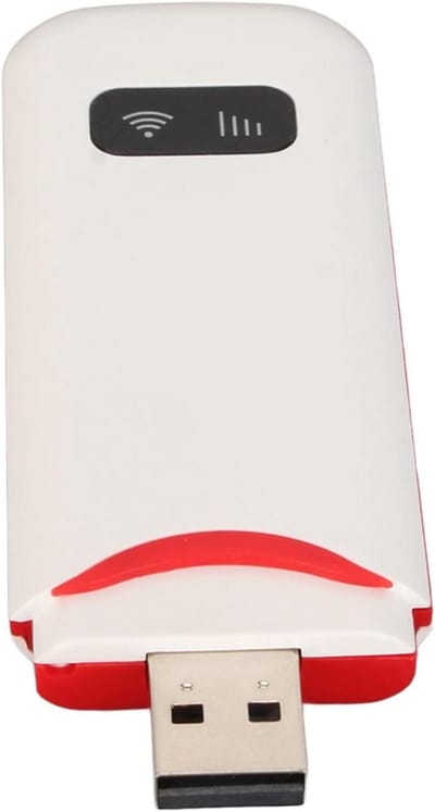 Mobiele WiFi Hotspot - Draadloze Router - Onderweg Verbinden - USB Aangedreven - 10 Meter Bereik - Wit