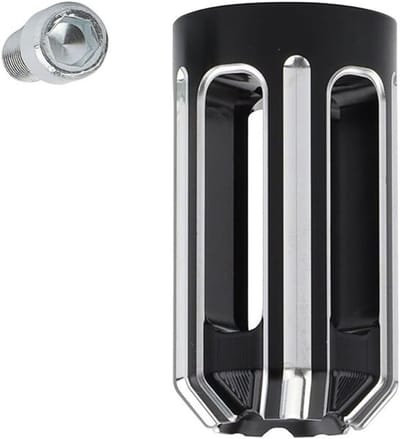 Motorcycle Shifter Peg van Aluminium in Zwart en Chroom voor Harley Softail, Dyna, Touring en Sportster - Duurzaam en Stijlvol Accessoire voor Motorrijders