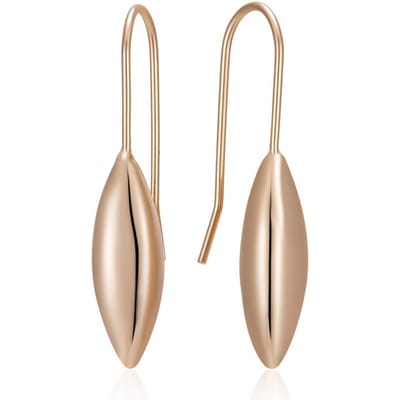 Nieuwe Ongebruikelijke Holle Bloem Metalen Oorbellen Voor Vrouwen Trend Rose Goud Geometrische Lange Hangende Oorbellen Dagelijkse Mode Sieraden