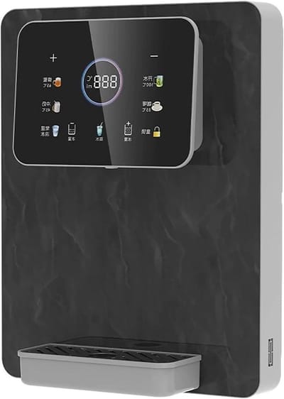 Warmwaterdispenser - Heetwaterkraan Waterdispenser - Direct Warm Water - Kinderslot Touchscreen - Instelbaar Volume - Wit