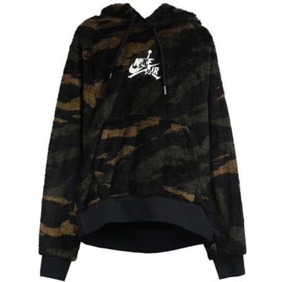Jordan Wings Sweatshirts Heren Met Capuchon Verdikt Normaal M black