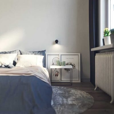 HOFTRONIC Riga - LED plafondlamp - 4 Watt 345 Lumen - 4000K Neutraal wit - Draaibaar en dimbaar -  GU10 - Kantelbaar - Plafondspot -  IP20 voor binnen