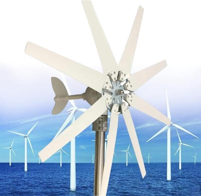 Windturbine Generator - Energie Opwekker - Huishoudelijk Gebruik - Drie Fase Magneet Motor - 220V