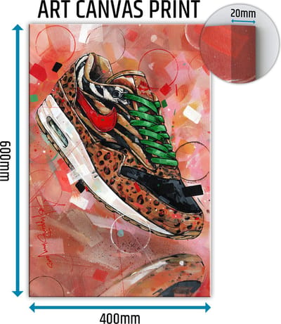 Sneaker canvas Animal pack 2.0 40x60 cm