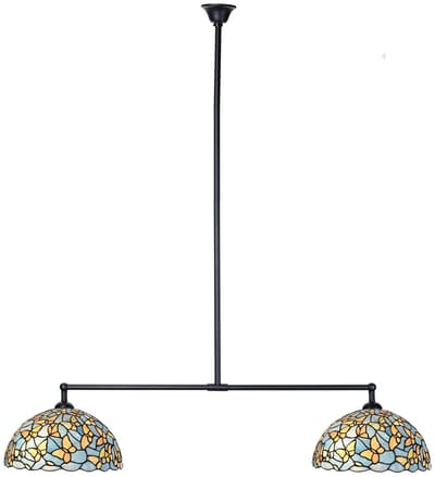 Tiffany T-lamp 2 lichts Fly Away Ø 35 - Art Deco Trade