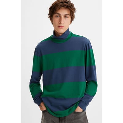 Levi's Ls Long-sleeved T-shirt Navy Size: S | Long-Sleeved T-Shirts Outlet | Heren | Blauw